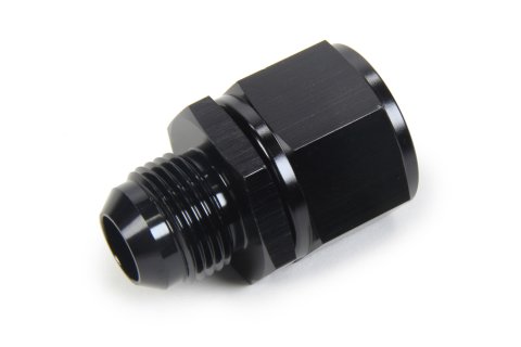 Fitting - Adapter - Straight - 12 AN Female Swivel to 10 AN Male - Aluminum - Black Anodized - Each