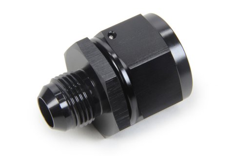 Fitting - Adapter - Straight - 16 AN Female Swivel to 10 AN Male - Aluminum - Black Anodized - Each