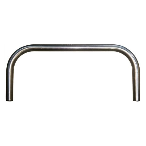 Bumper - Front - 1 in OD Tube - 0.065 in Wall - Single Bar - Stainless - Natural - Triple X Sprint Car - Each