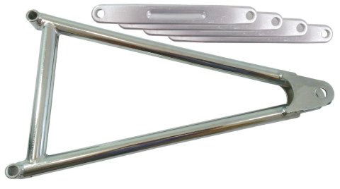 Jacobs Ladder - 14 in Long - Straps - Chromoly - Chrome - Triple X Sprint Car - Kit