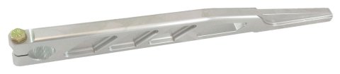 Torsion Arm - Front - Passenger Side - 16.75 in Long - Hardware Included - Aluminum - Polished - Triple X Micro / Mini - Each