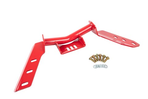 Transmission Crossmember - Bolt-On - Red Powder Coat - 4L60E - GM F-Body 1982-92 - Each