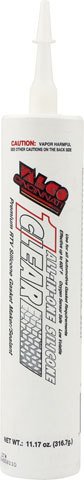 Sealant - All-In-One Clear - Silicone - 11.17 oz Cartridge - Each
