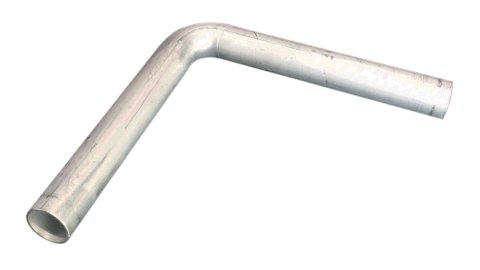 Aluminum Tubing Bend - 90 Degree - 1.375 in Diameter - 1.5 in Radius - 0.065 Thickness - Aluminum - Natural - Each