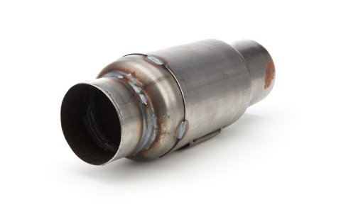 Muffler - Anti Reversion - 3 in Center Inlet - 3 in Center Outlet - 12 in Long - Steel - Natural - Each
