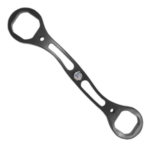 Ball Joint Wrench - 1-15/16 in to 2-1/8 in - Aluminum - Black Anodized - Screw-In Ball Joints - Each