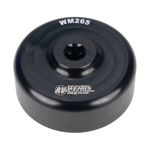 Spindle Nut Socket - 1/2 in Drive - Aluminum - Black Anodized - Grand National Hub Nuts - Each