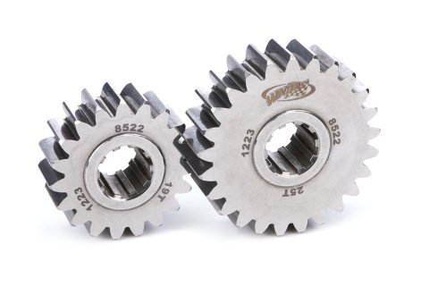 Quick Change Gear Set - 8500 Series - Set 22 - 10 Spline - 4.12 Ratios 5.42 / 3.13 - 4.86 Ratios 6.39 / 3.69 - Steel - Polished - Each