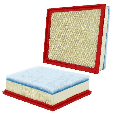 Air Filter Element - Panel - 11 x 10.85 in - 3.15 in Tall - Paper - GM Duramax - GM Fullsize Truck 2017-19 - Each