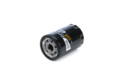 Oil Filter - Canister - Screw-On - 4.474 in Tall - 22 mm x 1.50 Thread - Steel - Black Paint - GM 2011-19 - Each