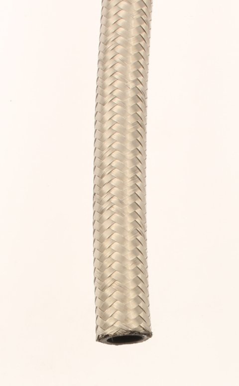 Hose - CPE Race Hose - 10 AN - 3 ft - Braided Stainless / Rubber - Each