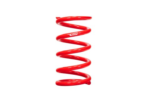 Coil Spring - Conventional - 5.5 in OD - 9.5 in Length - 300 lb/in Spring Rate - Front - Steel - Red Powder Coat - Each