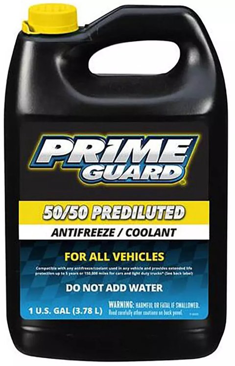 Antifreeze / Coolant - Prime Guard - Pre-Mixed - 1 gal Jug - Each