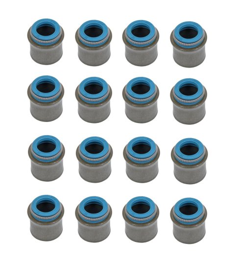 Valve Stem Seal - 5/16 in Valve Stem - 0.562 in OD - 0.476 in Guide OD - Viton - Set of 16