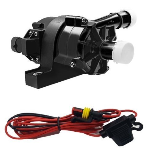 Water Pump - EBP25 - Electric - Brushless - Remote Mount - 3/4 in Hose Barb Inlet - 3/4 in Hose Barb Outlet - 7.9 GPM - Plastic - Black Natural - Universal - Kit