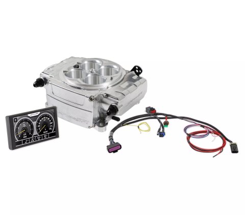 Fuel Injection - Sniper 2 EFI - Throttle Body - Square Bore - Aluminum - Polished - Kit