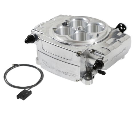 Fuel Injection - Sniper 2 EFI - Throttle Body - Square Bore - Wiring - Aluminum - Polished - Kit