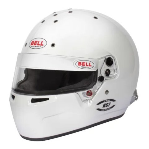 Bell Helmet Rs7 White (Hans) 57(7 1/8) Fia8859-2024/Sa2025