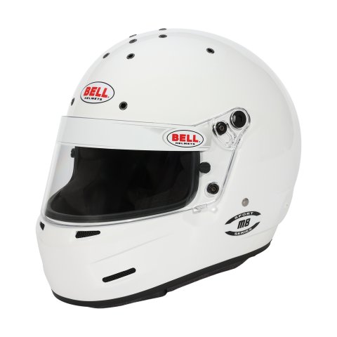 Bell Helmet M8 White Lrg(60-61) Sa2025