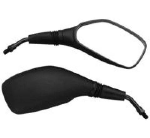 BikeMaster Mirror Supersport Yamaha Reverse Right Black