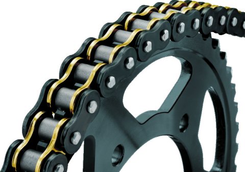 BikeMaster 520x120 BMXR X-Ring Chain - Black/Chrome