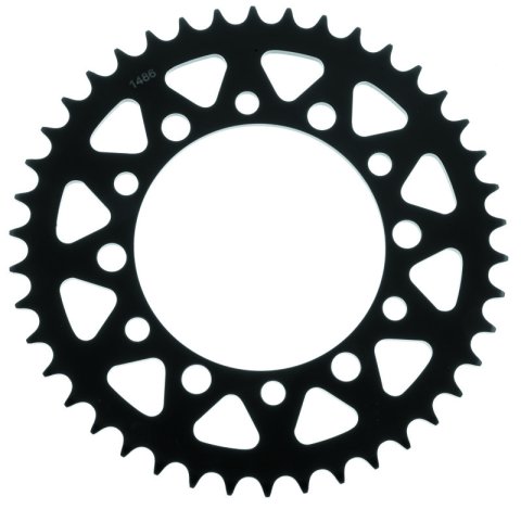 BikeMaster Honda Rear Steel Sprocket 520 42T - Black