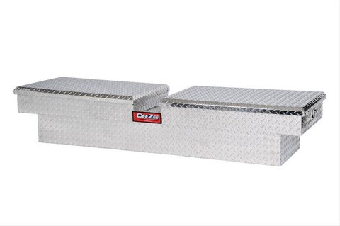 Deezee Universal Tool Box - Red Crossover - Double BT Alum Full Size