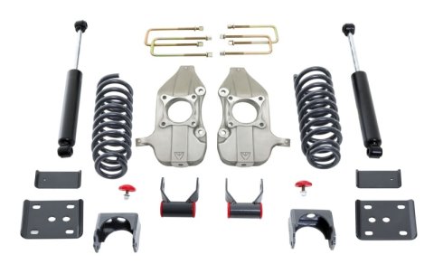 MaxTrac 15-18 Ford F-150 2WD 3.5L V6 EcoBoost 3in/5in MaxPro Lowering Spindle Kit (1x mxt203250, 1x mxt253130, 1x mxt103220C)