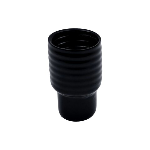 Cool Shirt Hose Fitting - 1-1/4 in Female to 1-1/4 in Male - Silicone - Black - Paragon Viking Pro Coolers - Each