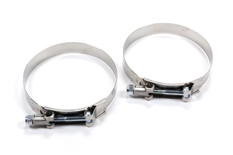 Fire Extinguisher Clamp - T-Bolt Clamp - Aluminum - Natural - Safecraft Fire Extinguisher - Pair