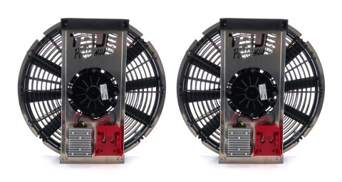 Blower and Fan - Wheel Cooling Fan - Magnetic - Cordless - 15 in Wheels - Milwaukee M18 Battery - Plastic / Aluminum - Pair