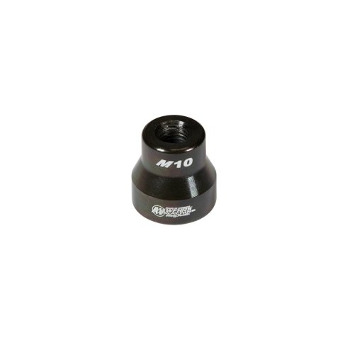 Tie Rod Tool - 10 mm x 1.25 in Thread - Screw-On - Steel - Black Oxide - Each