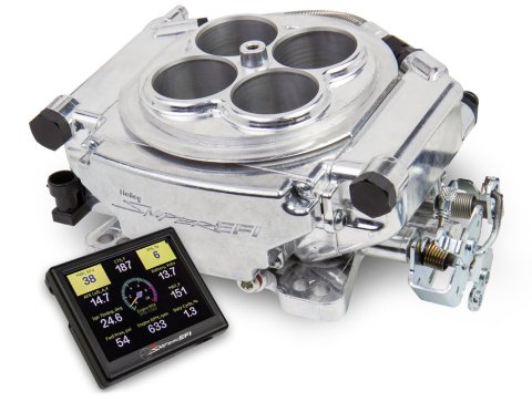 Fuel Injection - Sniper EFI - Throttle Body - Square Bore - Aluminum - Silver - Kit