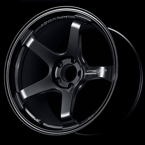 Advan GT Beyond 17X7.5 / +48 Offset / 5x114.3 BC / +48mm Bore / Racing Titanium Black