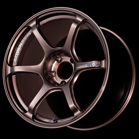 Advan RG-4 17x8.5 / +31 Offset / 5x114.3 / 73mm Bore / Racing Copper Bronze