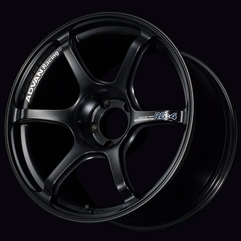 Advan RG-4 18x9.5 / +38 Offset / 5x114.3 / 73mm Bore / Semi Gloss Black