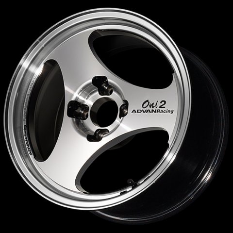 Advan ONI2 14x7.0 / +30 Offset / 4x100 / 63mm Bore / Machining and Diamond Cut