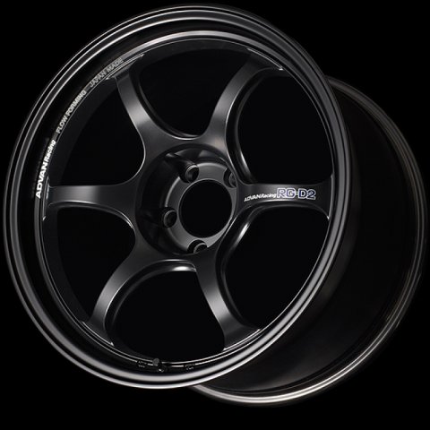 Advan RG-D2 for Truck 18x9.0 / +00 Offset / 6x139.7 / 112mm Bore / Semi Gloss Black