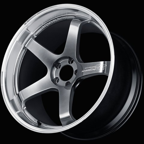 Advan GT Premium Version 20x10.0 / +32 ET / 5x120 / 72.5mm Bore / Machining and Hyper Platinum Black