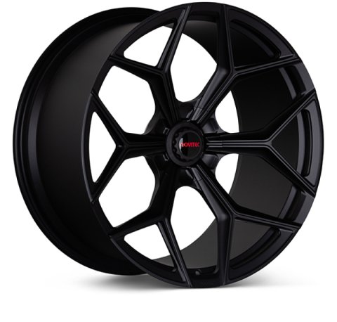 Vossen x Novitec NL4-5L 23x12in - 5x130 BP - ET15 - Satin Black Lamborghini Urus Rear Wheel