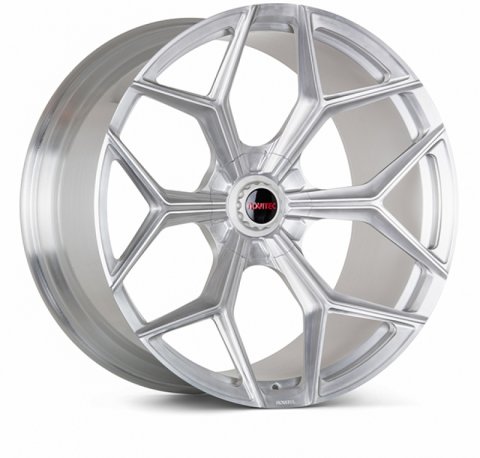Vossen x Novitec NL4-5L 20x9 - 5x112 BP - ET24 - Brushed Gloss Clear Lamborghini Aventador FR Wheel