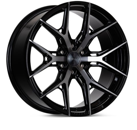 Vossen HF6-4 17x8.5 - 6x130 - ET35 - Mid - 84.1 - Tinted Gloss Black Wheel