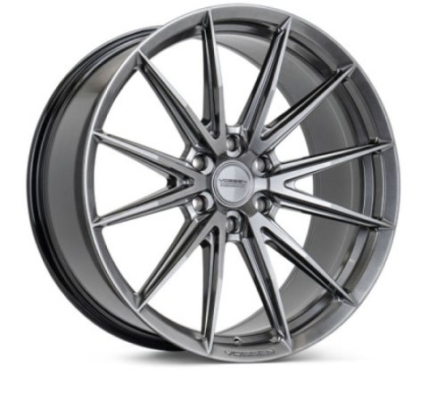 Vossen HFX-2 24x10 - 6x139.7 - ET25 - Deep - 106.1 - Hyper Gunmetal Wheel