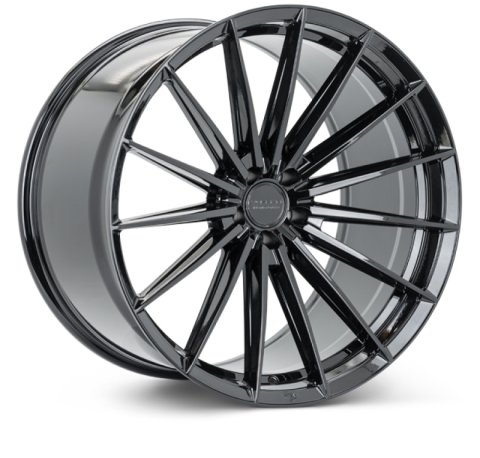 Vossen HFX-4 22x9 - 5x120 - ET30 - Flat - 72.56 - Gloss Black Wheel