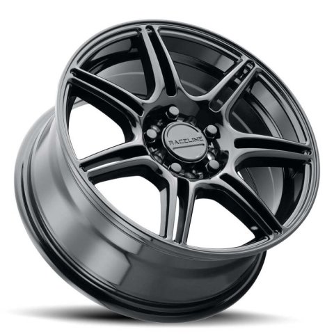 Raceline 148B Apex 20x8.5in / 5X114.3 BP / 40mm Offset / 72.62mm Bore - Gloss Black