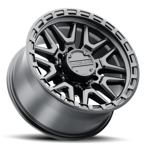 Raceline 953B Krank 18x9in / 6X135 BP / 18mm Offset / 87.1mm Bore - Satin Black