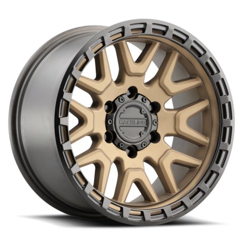 Raceline 953BZ Krank 18x9in / 6X135 BP / 18mm Offset / 87.1mm Bore - Bronze