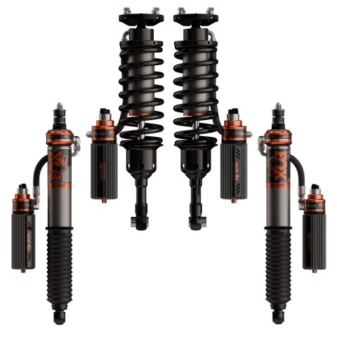 Fox 2024+ Toyota Tacoma 3.2 Factory Race Live Valve Internal Bypass Coilover Kit - 2-3in Lift
