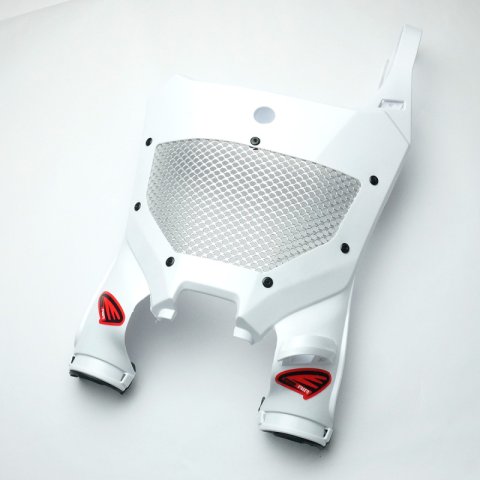 Cycra 22-25 Honda CRF250R/RX/ 21-25 CRF450F/RX Vented Stadium Plate - White