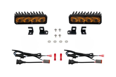 Diode Dynamics 24-26 Toyota SS6 Max LED Kit Yellow 3000K